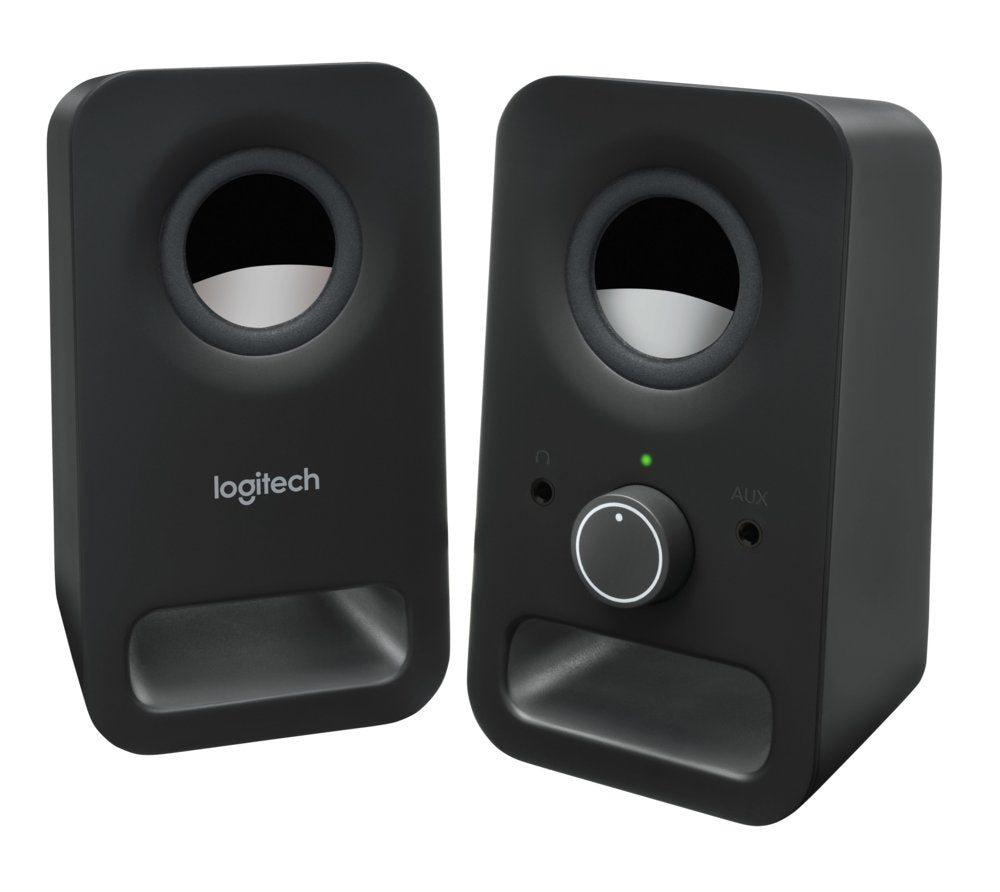 Logitech Z150 | 2.0 Luidsprekerset | 3W RMS | Helder Stereogeluid | Zwart - Matmuis - Matmuis